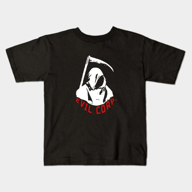 Evil Corp. Kids T-Shirt by Lolebomb